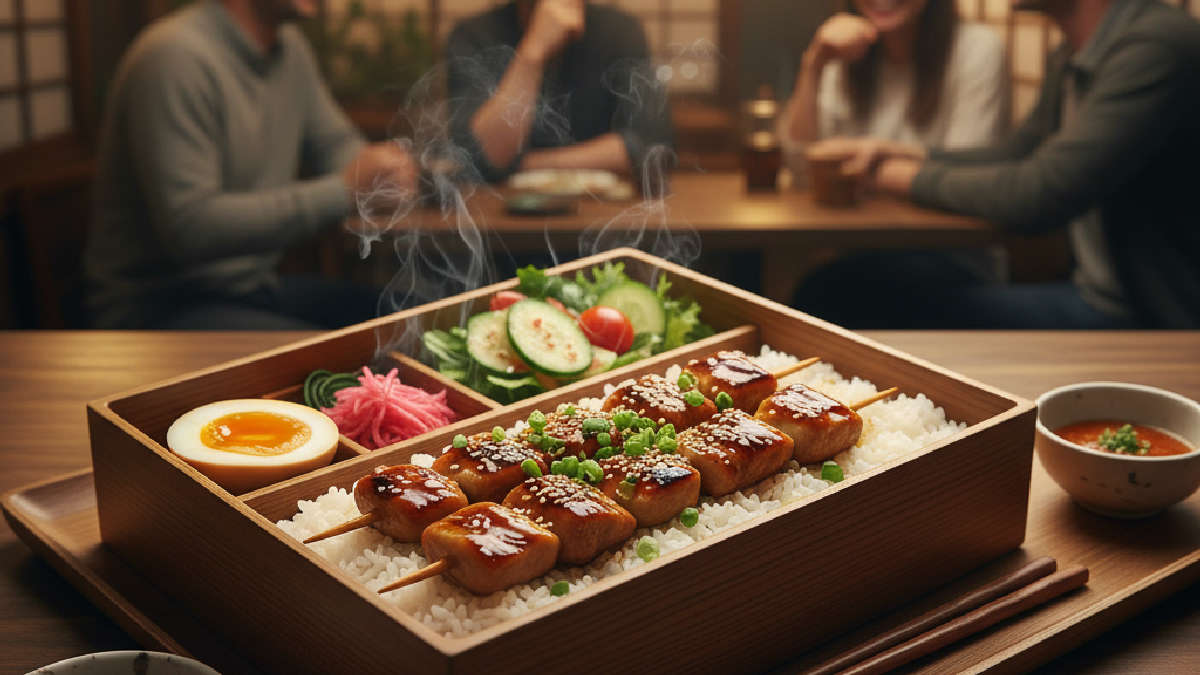 joc cooking challenge - A Magia do Yakitori Don: Um Clássico Reimaginado