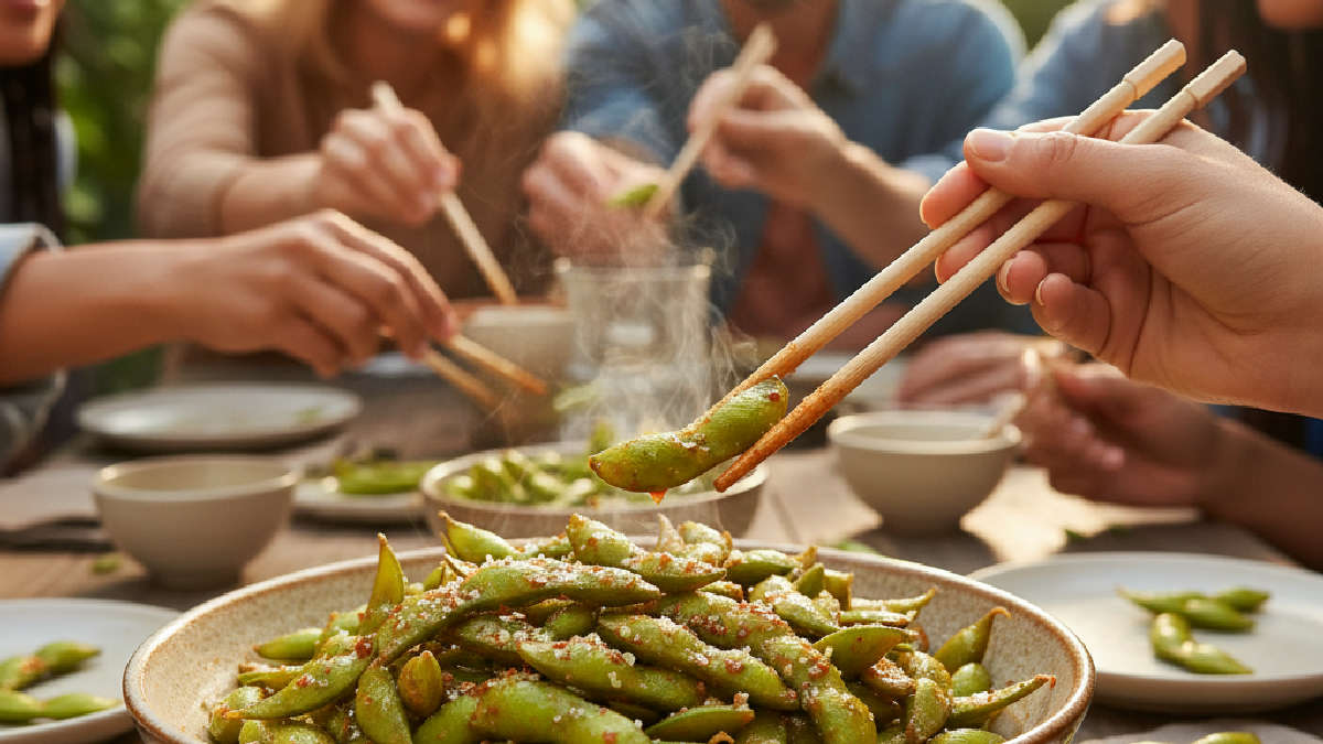 spicy edamame - A Magia do Sabor: Por Que o Edamame Picante Vicia?