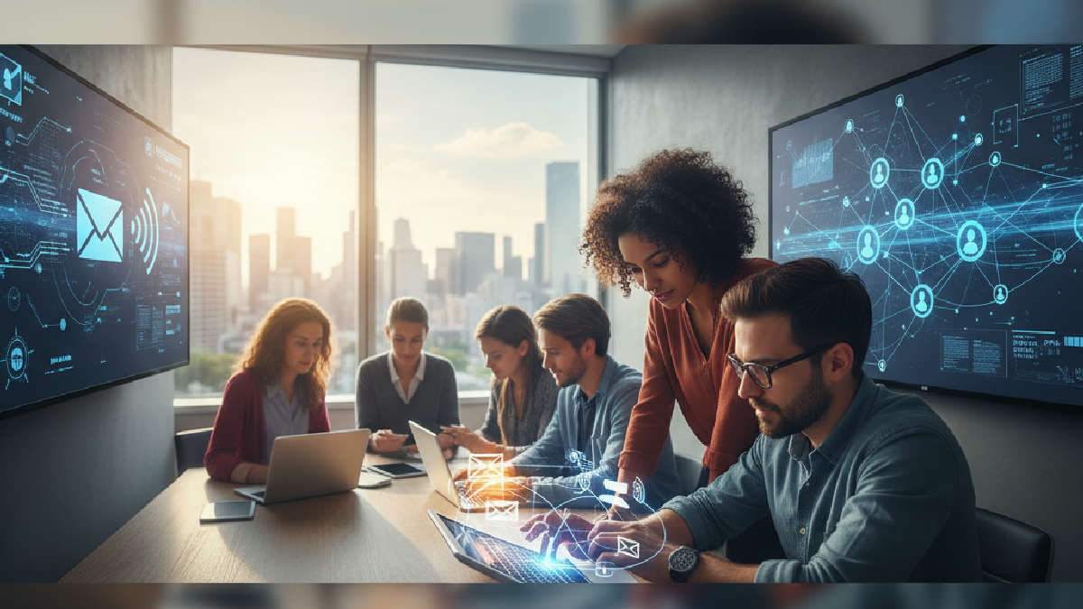 marketing digital para pequenas empresas - Amplificando sua Mensagem: E-mail Marketing e Redes Sociais