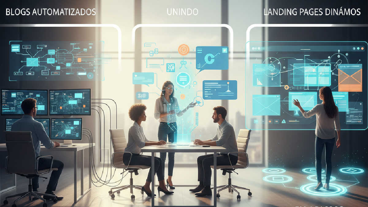 tráfego orgânico - Guia Prático: Unindo Blogs Automatizados e Landing Pages Dinâmicas em 4 Passos