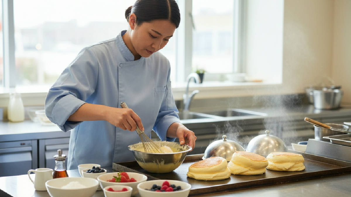 fluffy japanese souffl - Dominando a Técnica: Preparo Detalhado das Panquecas Soufflé