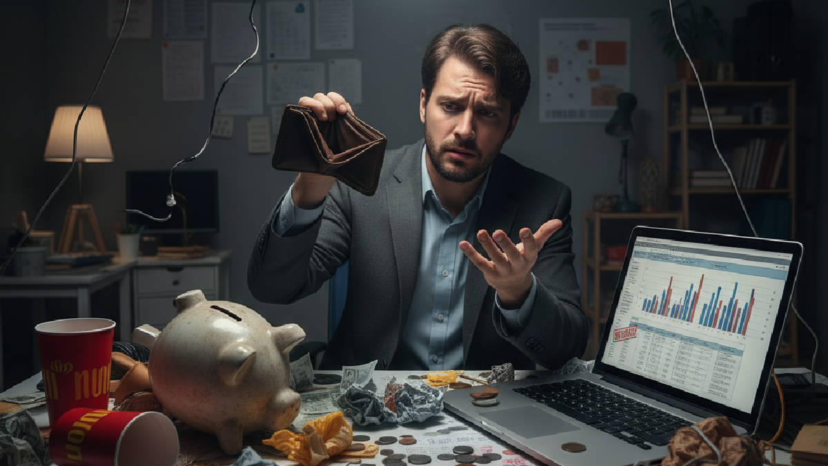 Balconista de Farmácia - 1. Falta de Orçamento e Controle de Gastos