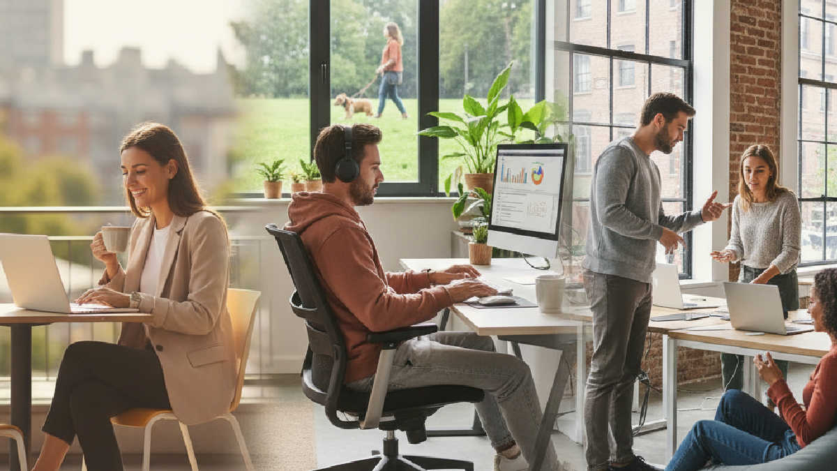 gestão de pessoas cursos online - A Ascensão do Trabalho Híbrido e a Flexibilidade como Norma