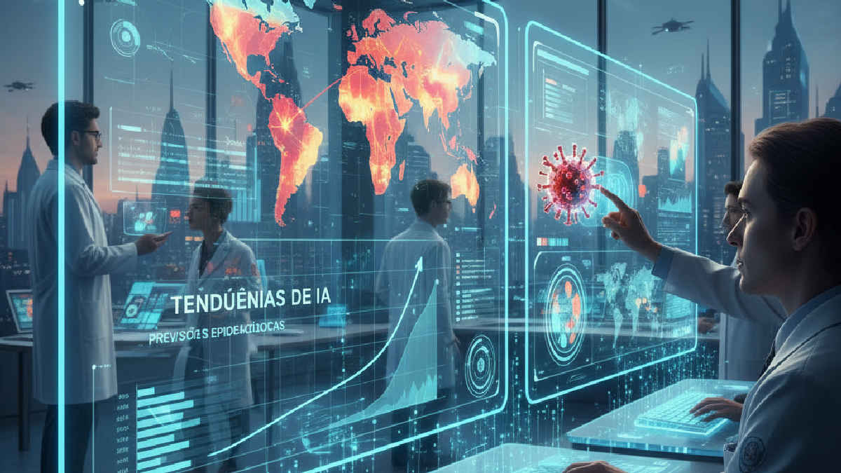 tendências de IA - Avanços na Saúde Pública: Previsões Epidemiológicas em Tempo Real