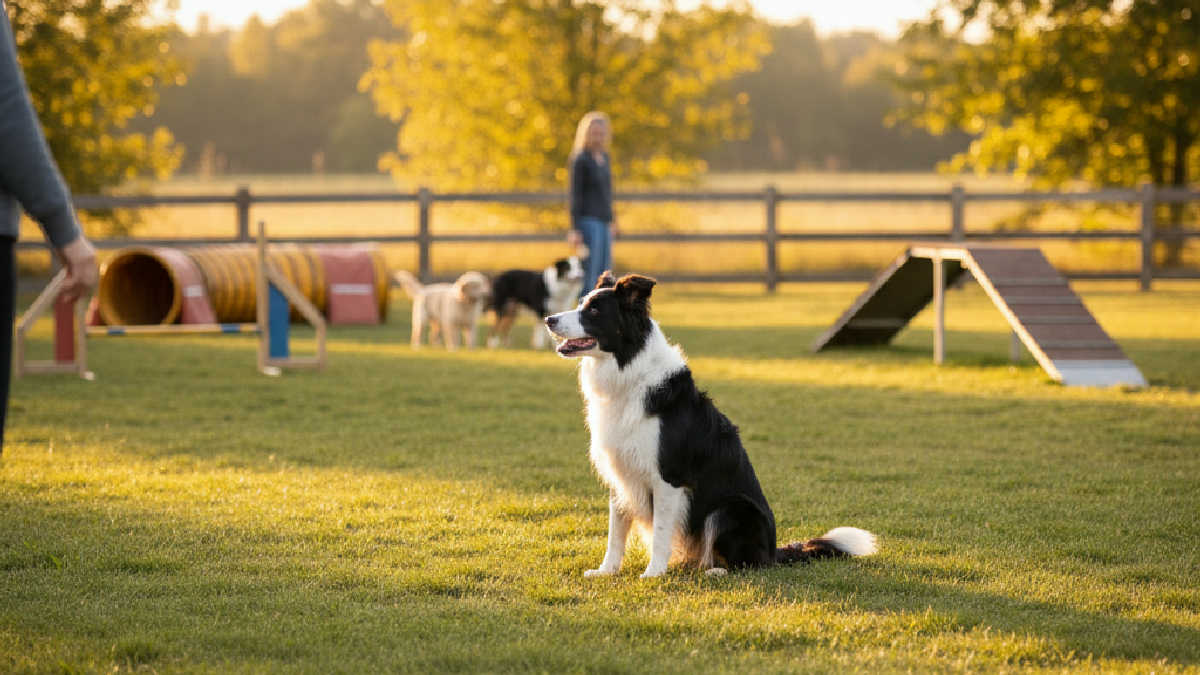 border collie - Adestramento e Socialização: Pilares para um Cão Equilibrado
