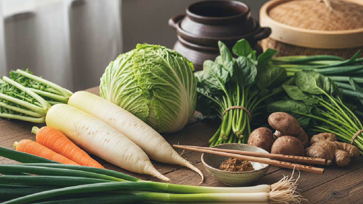 essential japanese vegetables - Legumes Básicos para Começar Sua Jornada