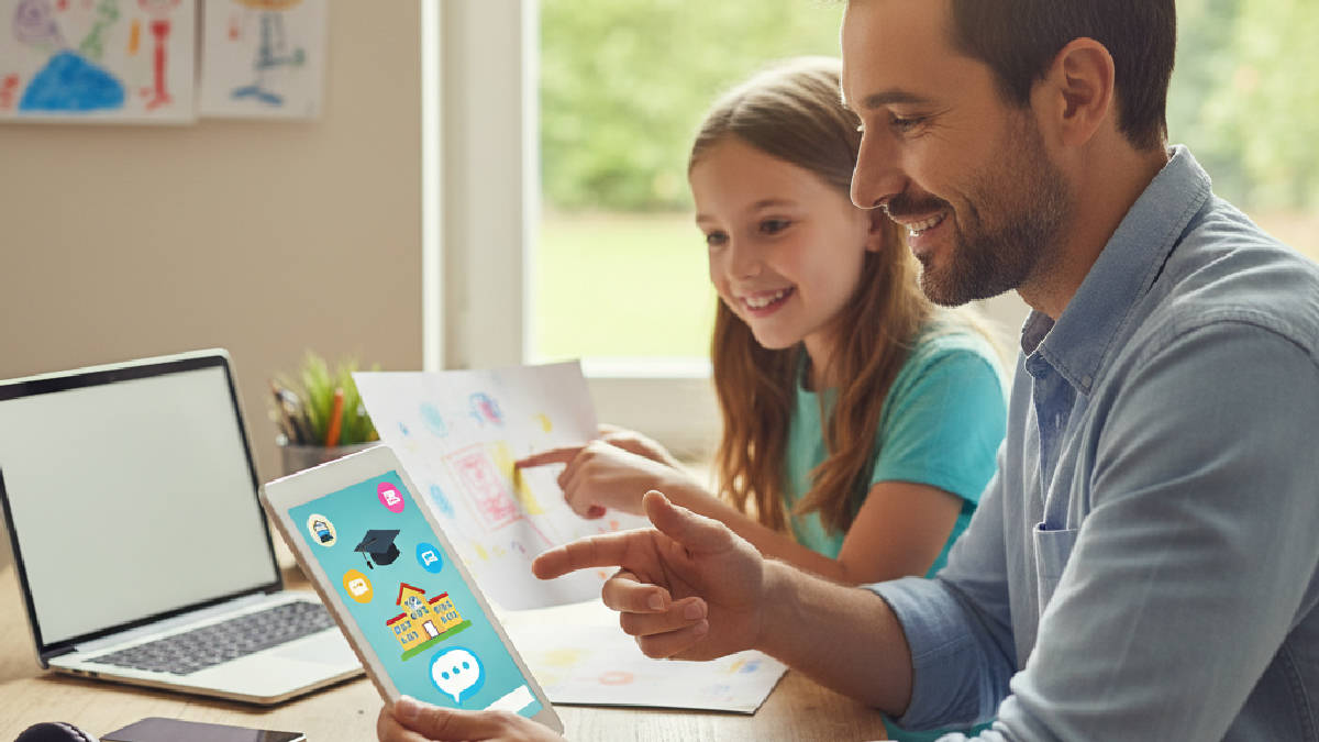 Pai, Conecte-se: Ferramentas Digitais para Paterni - Comunicação Escolar e Digital Nurturing