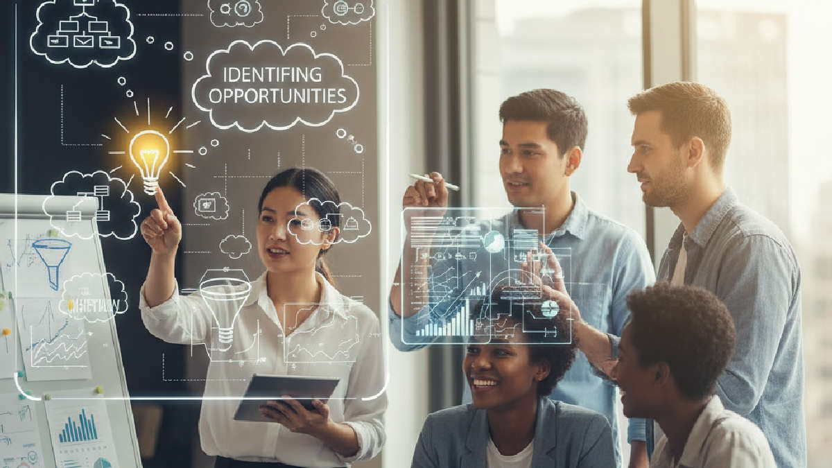 geração de artigos com IA - A Arte de Identificar Oportunidades e Validar Ideias