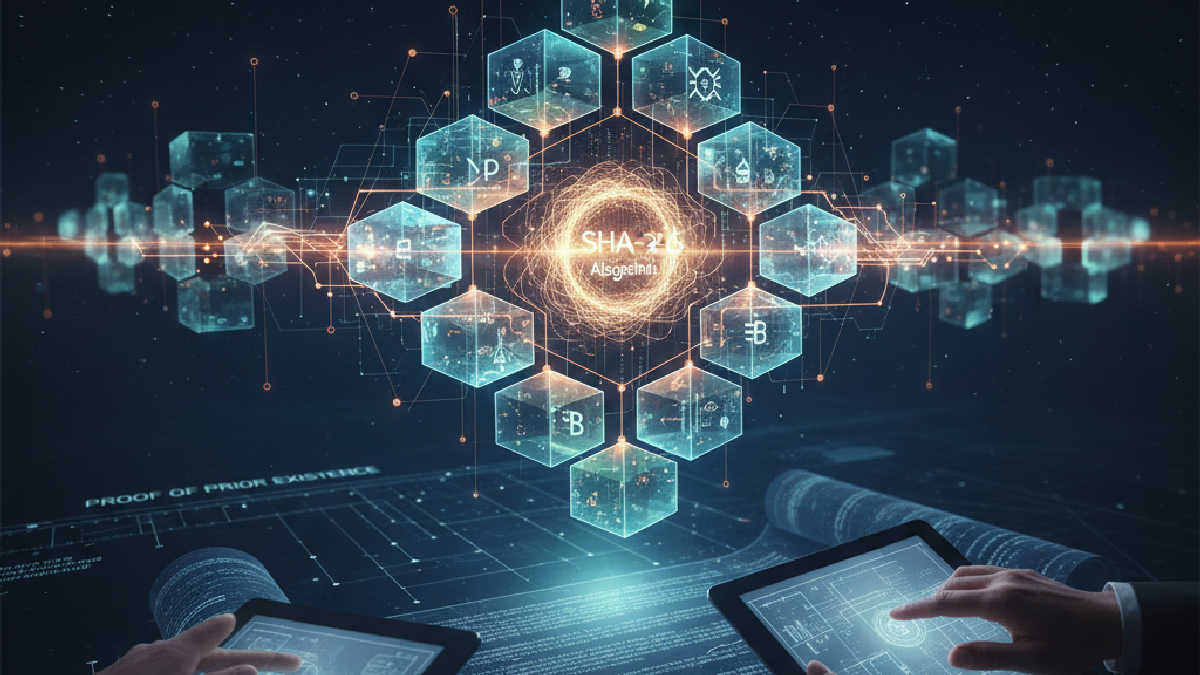 criptografia SHA-256 - Blockchain e a Prova de Anterioridade Irrefutável
