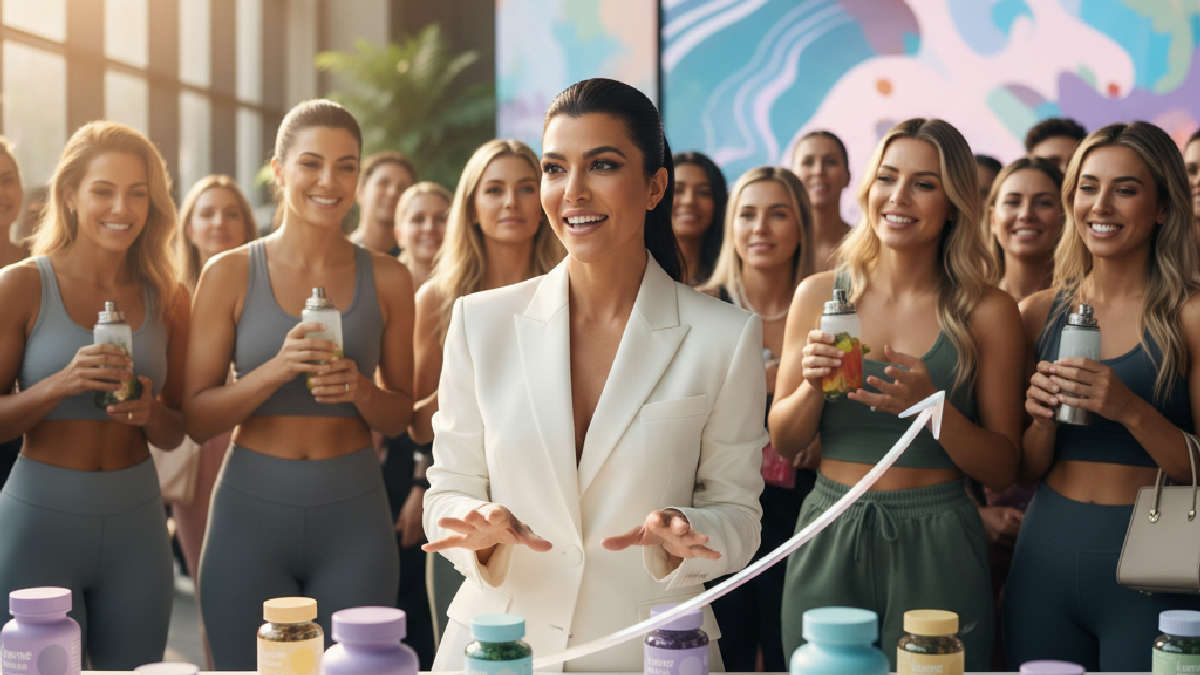 como kourtney kardashian - A Ascensão Meteórica da Lemme no Mercado de Wellness