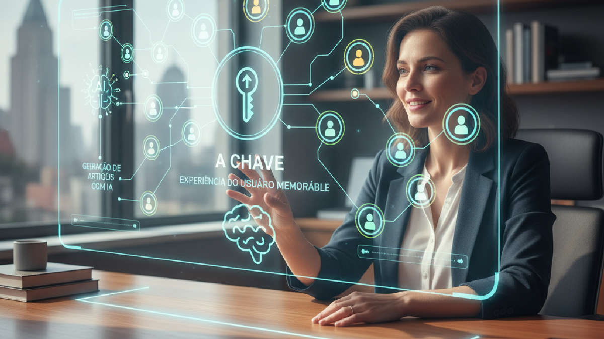 geração de artigos com IA - Personalização: A Chave para uma Experiência do Usuário Memorável