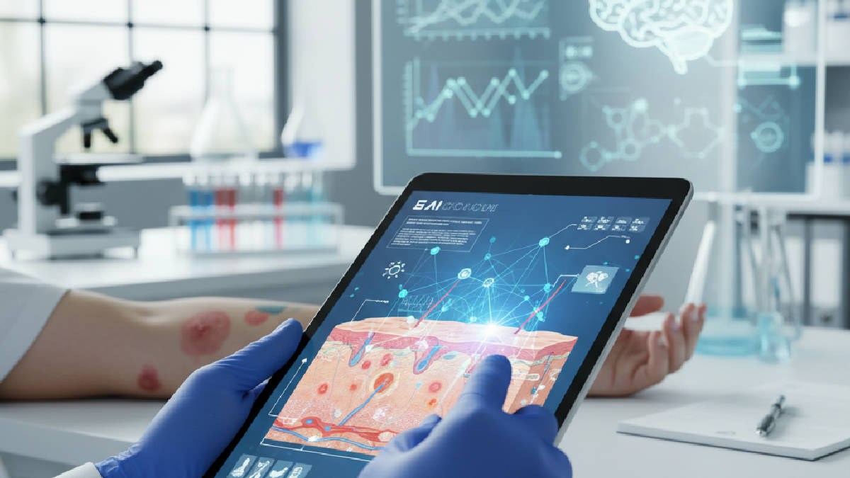 prompt de IA - A Evolução da IA no Diagnóstico e Compreensão Dermatológica