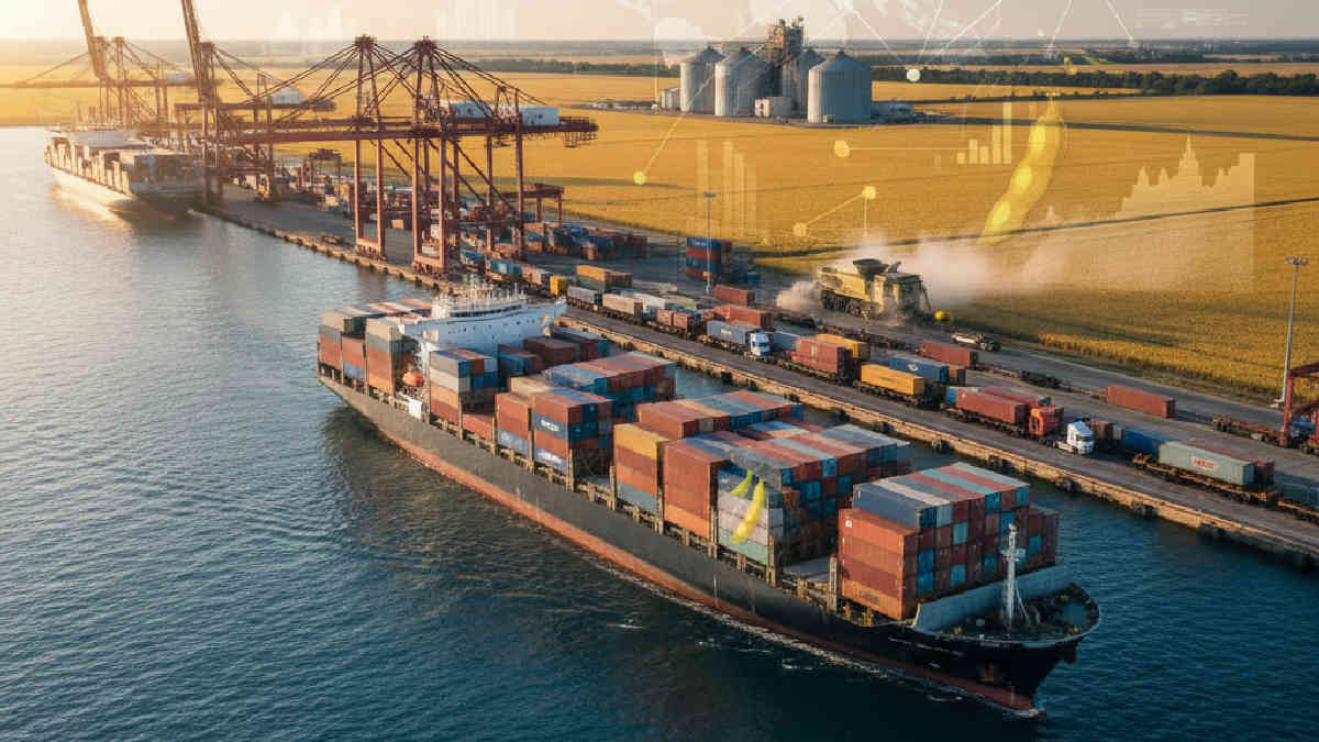 gestão de distribuição - Desafios e Oportunidades na Logística Global da Soja