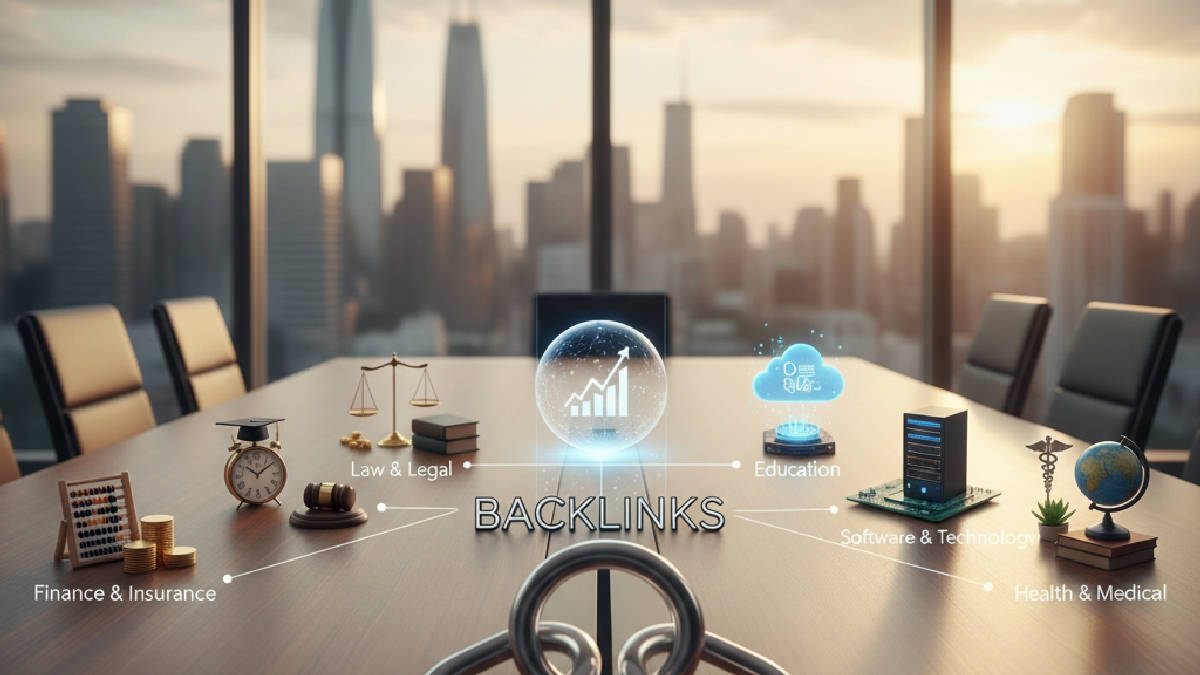 Backlinks - As Indústrias Dominantes no Cenário de Alto CPC