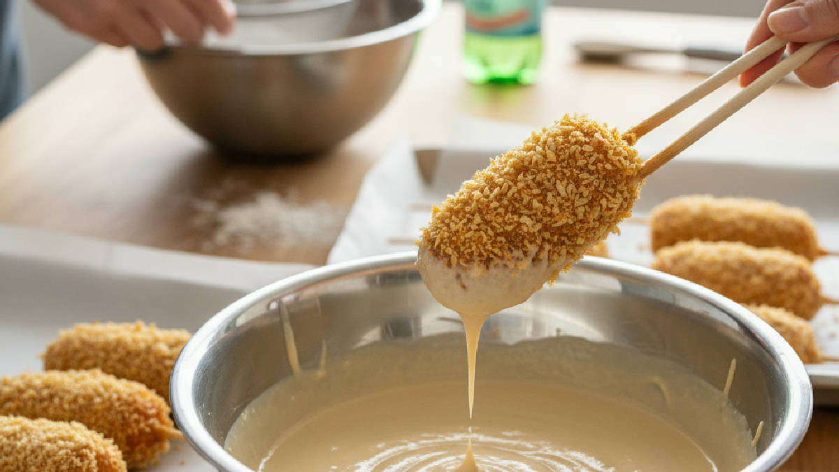 japanese corn dogs - Preparo Descomplicado: O Segredo da Textura Perfeita