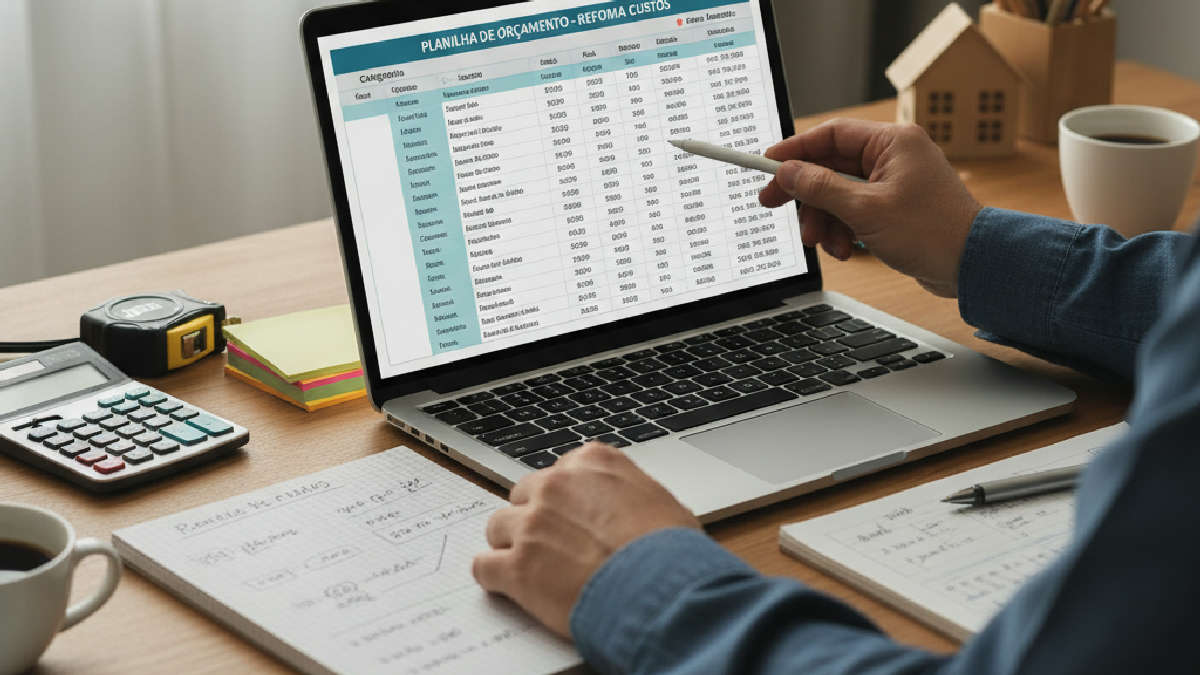 contabilidade para iniciantes - Montando sua Planilha de Orçamento Detalhada