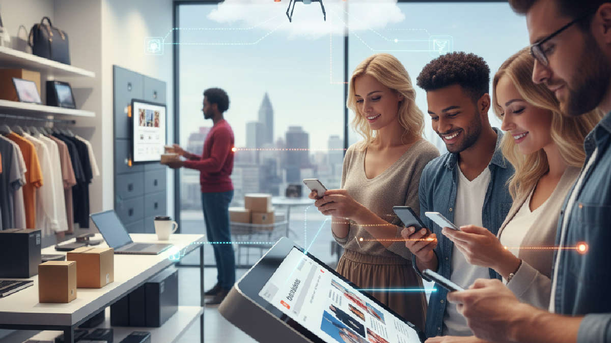 Evolução do E-commerce: Adapte-se ou Fique para Tr - Omnichannel no E-commerce: Unindo o Online e o Offline