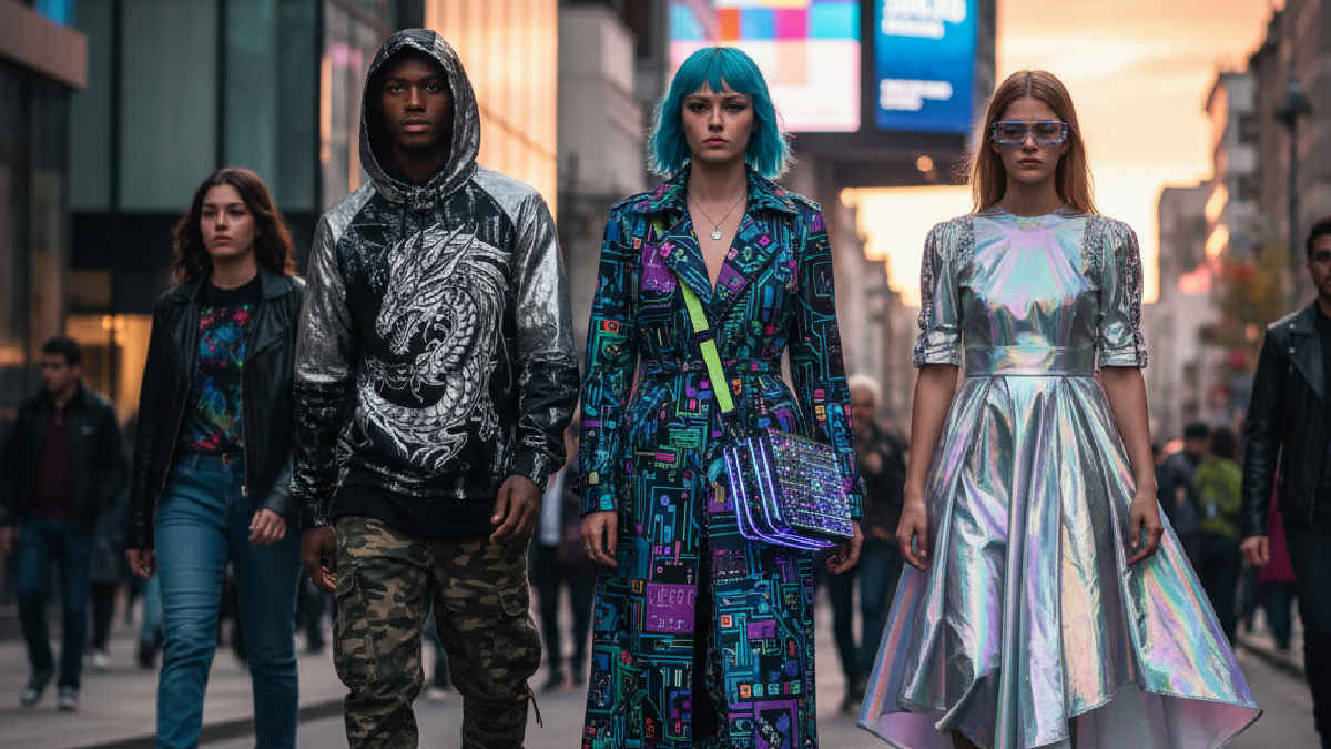 tendências de cores da moda - A Influência das Telas nas Ruas: Streetwear e Alta Costura Geek tendências de cores da moda - A Influência das Telas nas Ruas: Streetwear e Alta Costura Geek