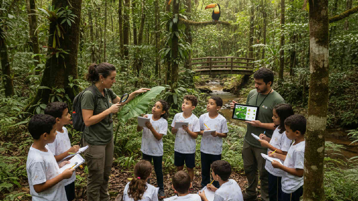 desenvolvimento profissional - Mata Atlântica Vai à Escola: Um Mergulho na Biodiversidade desenvolvimento profissional - Mata Atlântica Vai à Escola: Um Mergulho na Biodiversidade
