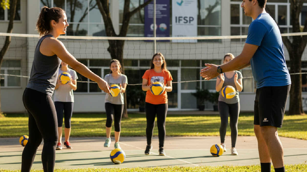 ensino flexível - Voleibol para Iniciantes: Ritmo e Coordenação ensino flexível - Voleibol para Iniciantes: Ritmo e Coordenação