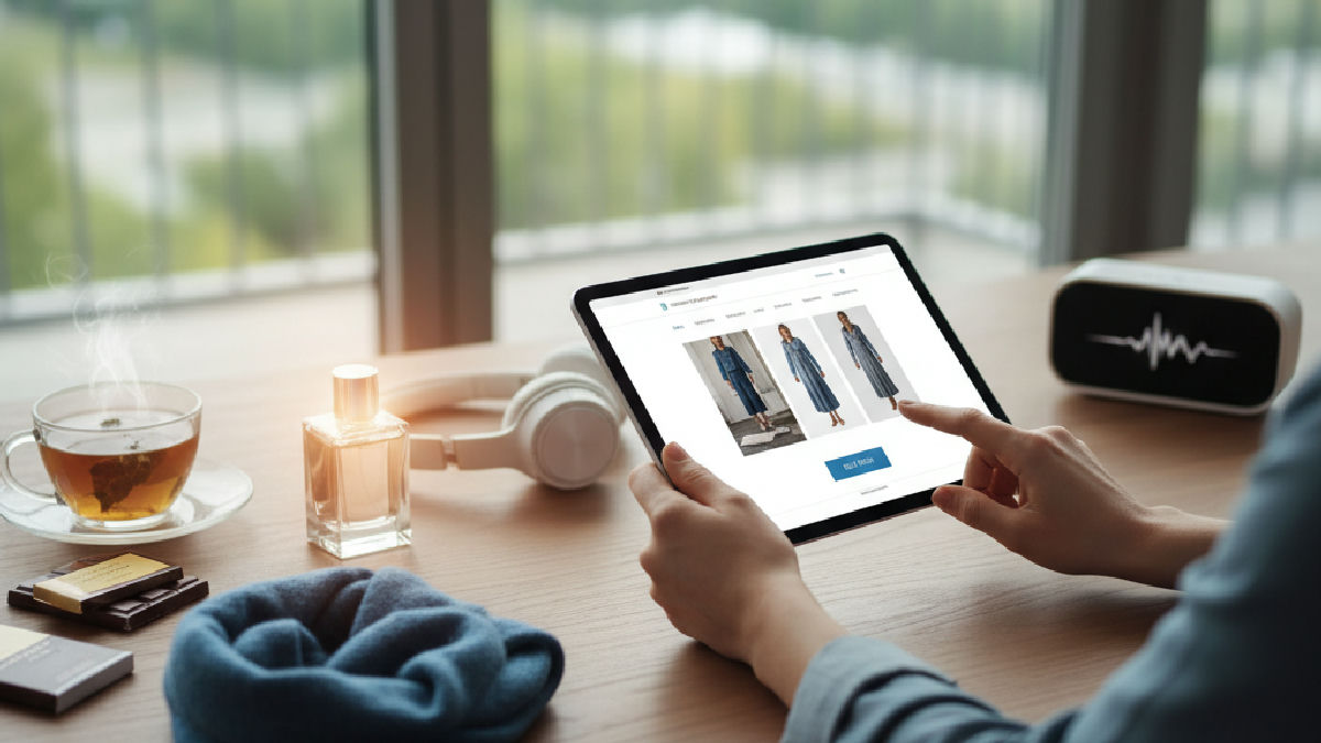 Experiência de Compra: Impacto Sensorial no E-comm - Elementos Sensoriais e a Decisão de Compra Experiência de Compra: Impacto Sensorial no E-comm - Elementos Sensoriais e a Decisão de Compra
