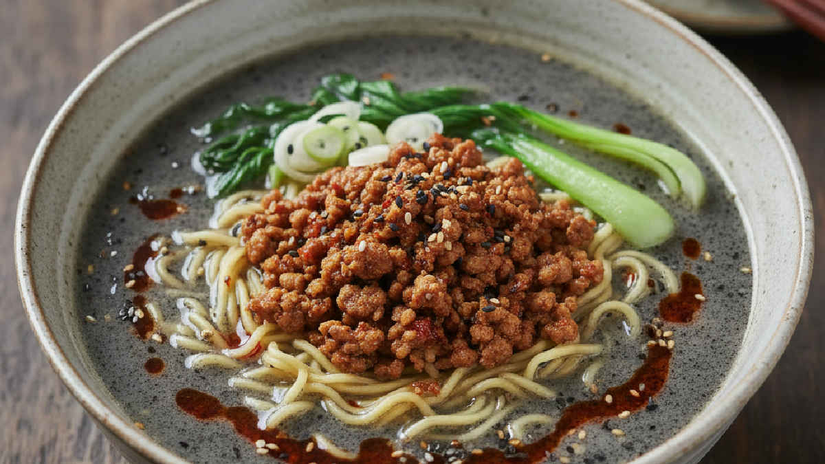 black sesame tantanmen - A Essência do Black Sesame Tantanmen Japonês black sesame tantanmen - A Essência do Black Sesame Tantanmen Japonês