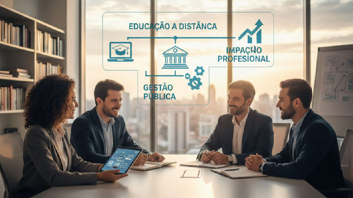 educação a distância - A Formação em Gestão Pública e seu Impacto Profissional educação a distância - A Formação em Gestão Pública e seu Impacto Profissional