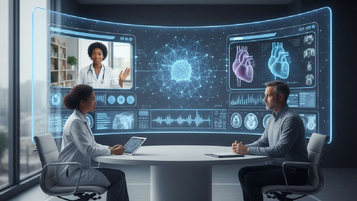 site de IA - A Evolução Multimodal do AMIE para Consultas em Tempo Real
