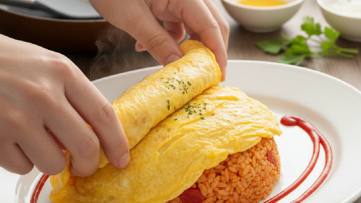 omurice japanese omelette - Técnicas para um Omelete Perfeito omurice japanese omelette - Técnicas para um Omelete Perfeito