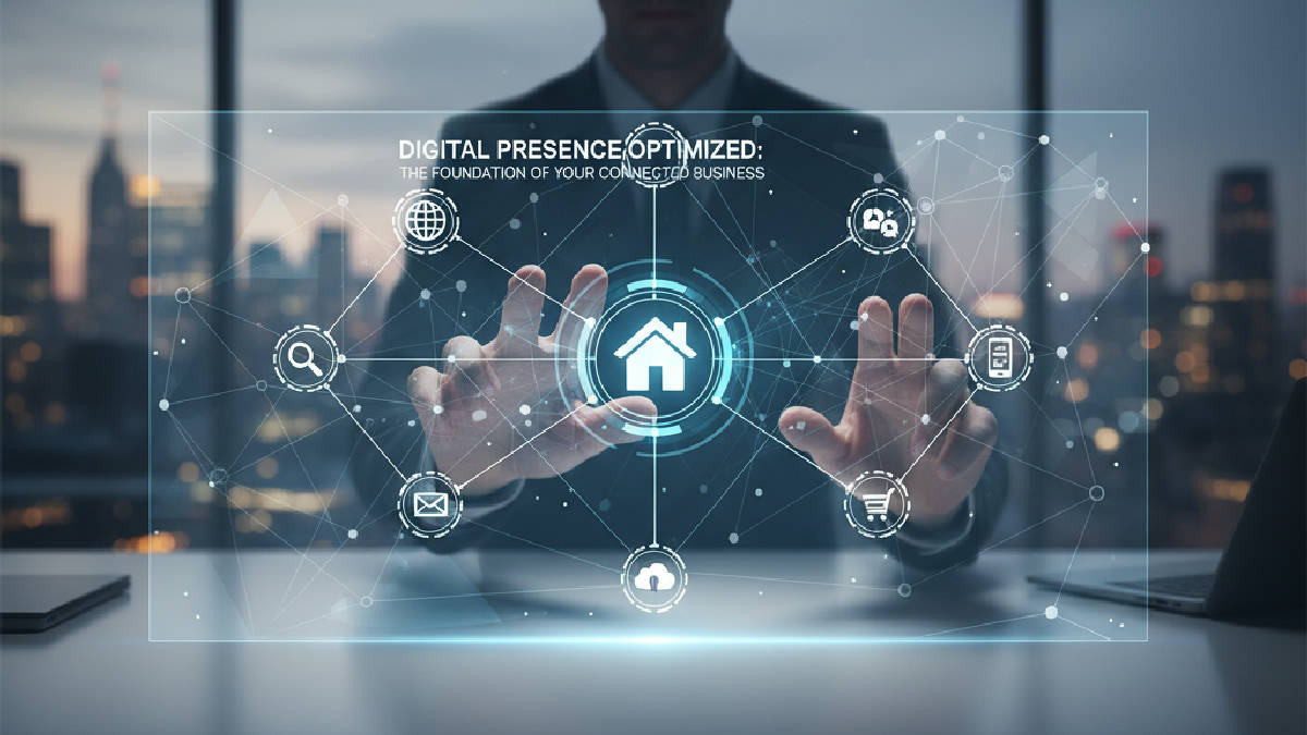 Negócio Conectado: 5 Pilares para o Sucesso Online - 1. Presença Digital Otimizada: A Base do Seu Negócio Conectado Negócio Conectado: 5 Pilares para o Sucesso Online - 1. Presença Digital Otimizada: A Base do Seu Negócio Conectado