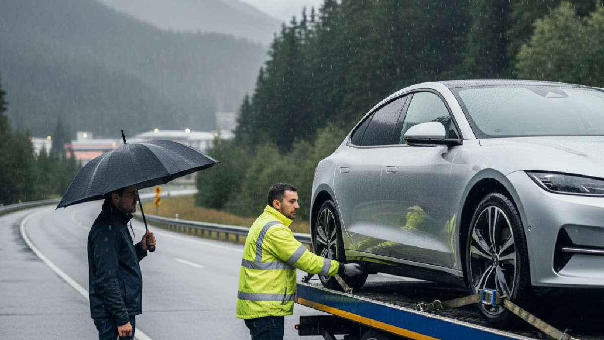 reboque de carro elétrico cuidados - A Mentalidade da Preparação: Antecipando o Inesperado