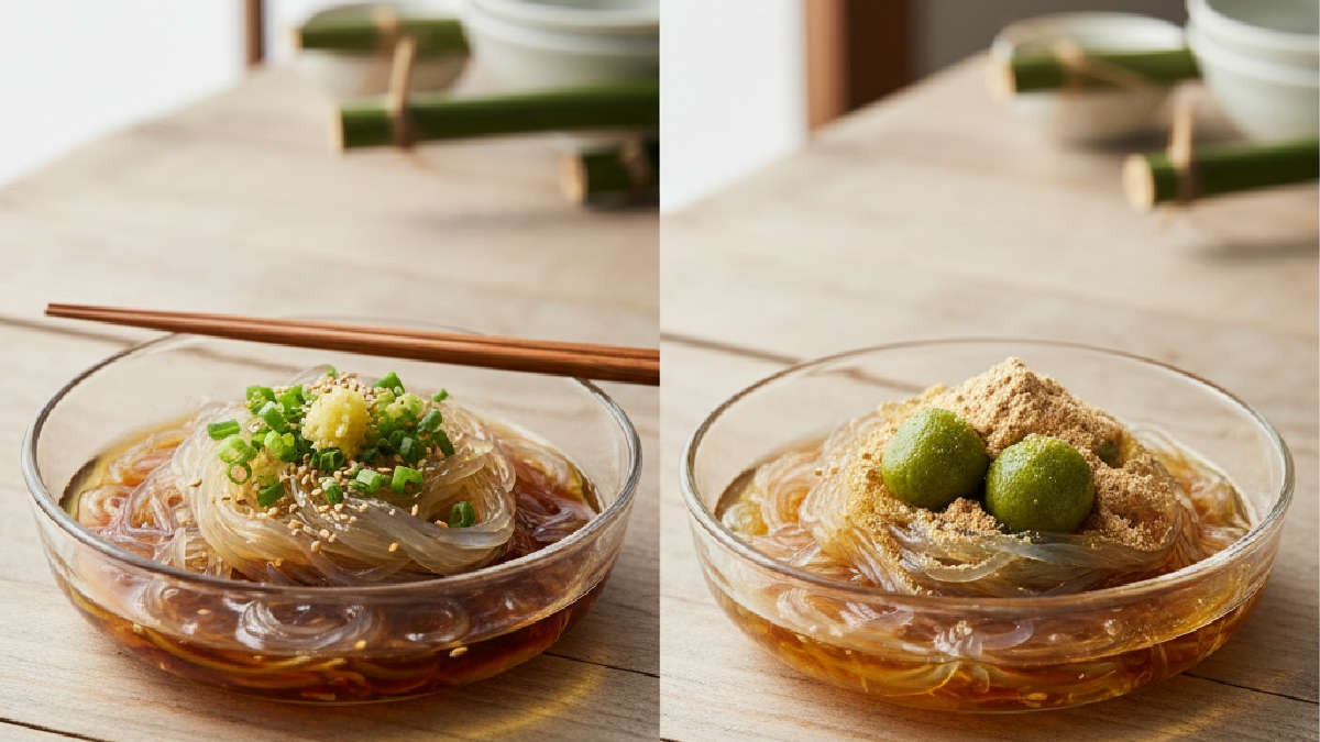 tokoroten japanese jelly - Versatilidade Culinária: Sabores Doces e Salgados