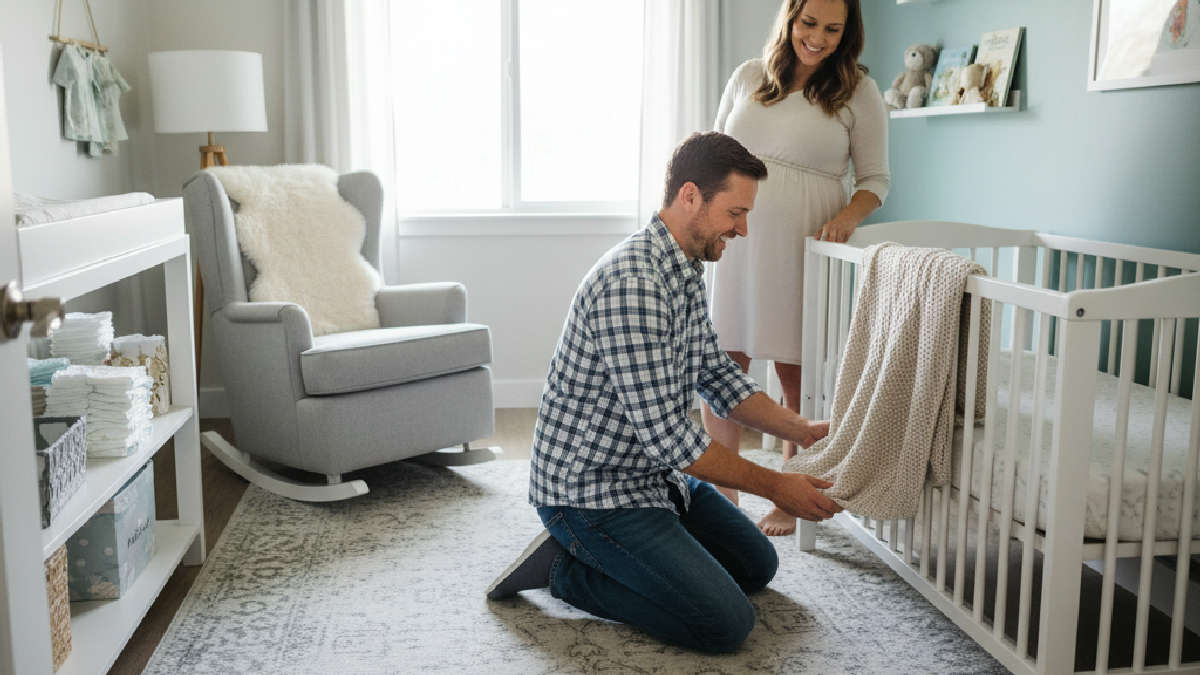 Pai Preparado: Planejamento Essencial para a Chega - Organizando o Espaço: O Ninho do Bebê