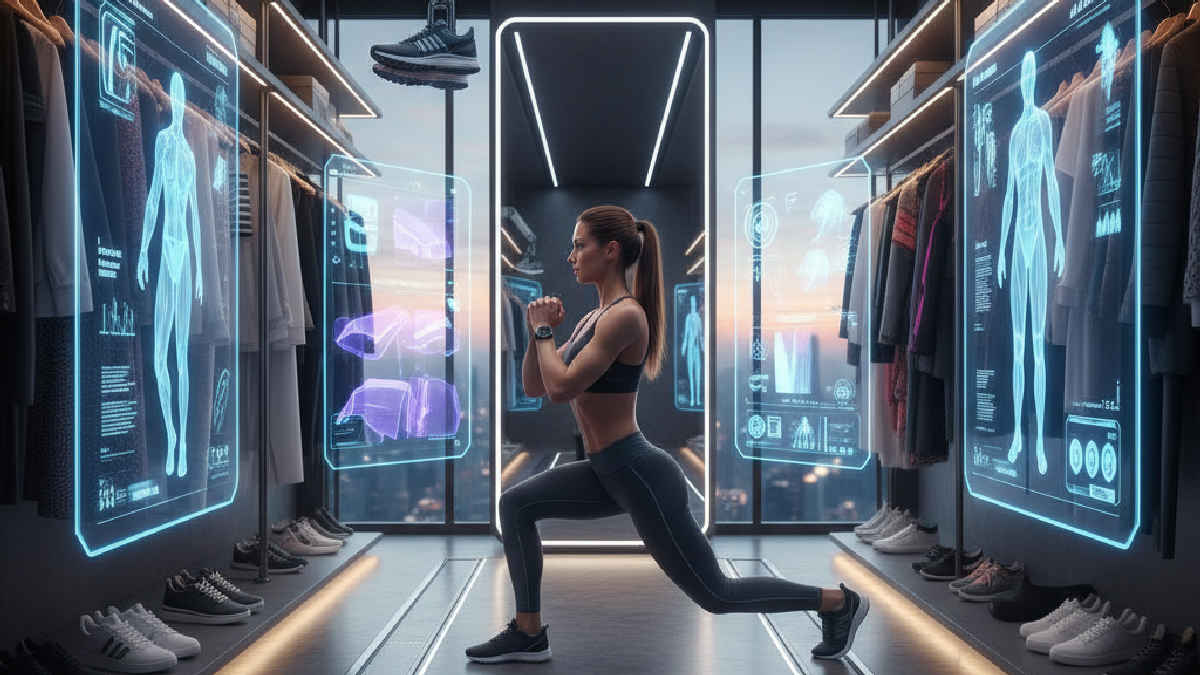 melhores exercícios para tonificar - Tecnologia e Funcionalidade no Guarda-Roupa do Futuro