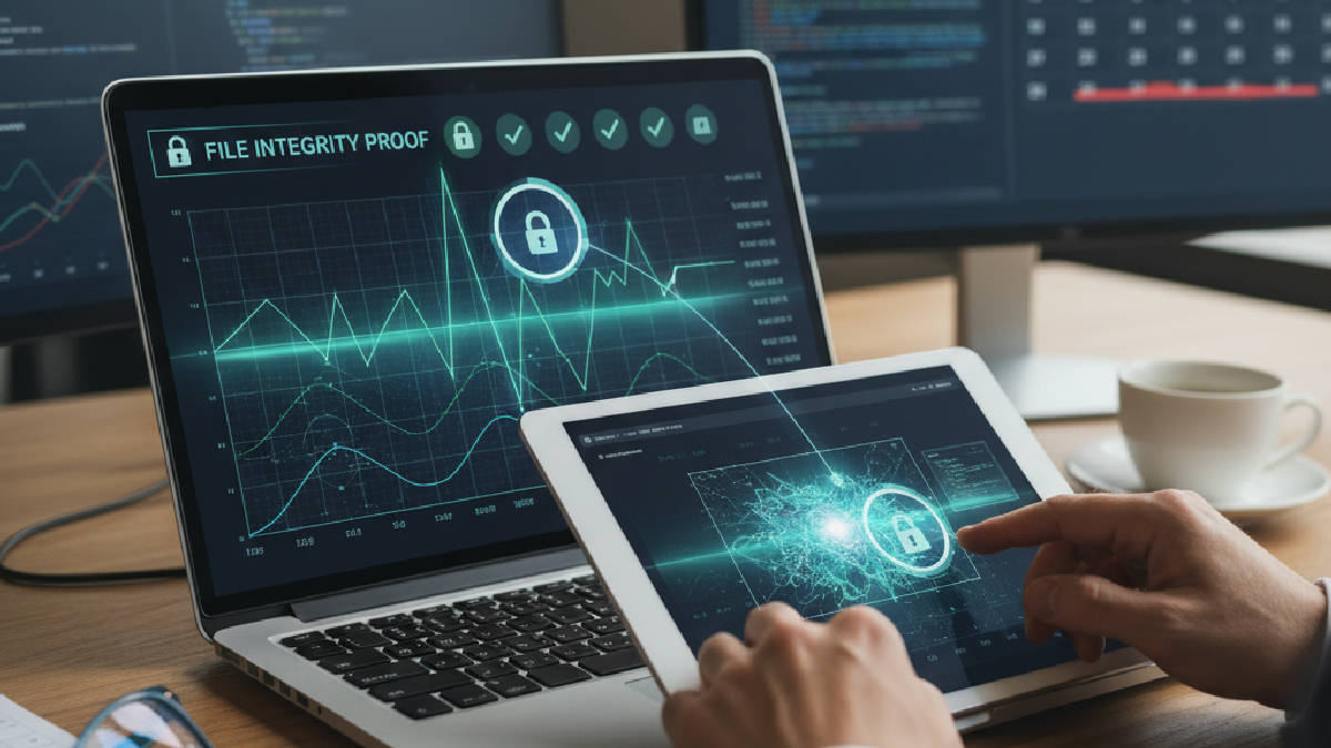 prova de integridade de arquivo - 2. Monitore e Verifique Constantemente suas Criações Online