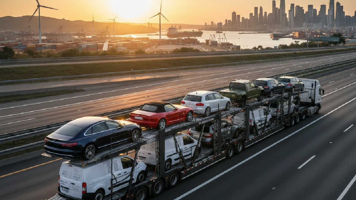 transporte de veículos em plataforma - Diversificação Inteligente: A Chave para a Mitigação de Riscos