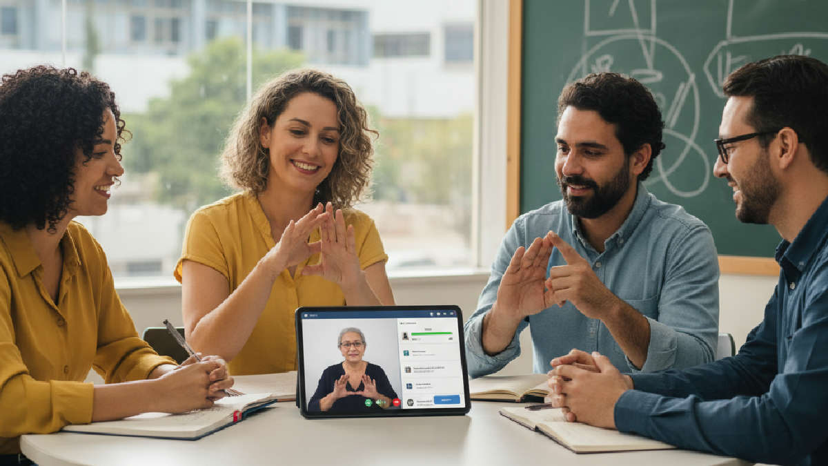 ensino flexível - Aprofundamento com o Curso Libras para Professores II ensino flexível - Aprofundamento com o Curso Libras para Professores II