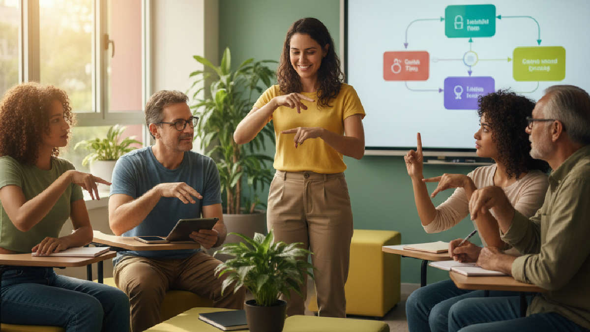 ensino flexível - Capacitação em Libras: Estrutura do Primeiro Módulo do IF Goiano ensino flexível - Capacitação em Libras: Estrutura do Primeiro Módulo do IF Goiano