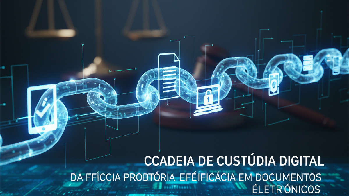 cadeia de custódia digital - Fundamentos Técnicos da Eficácia Probatória em Documentos Eletrônicos