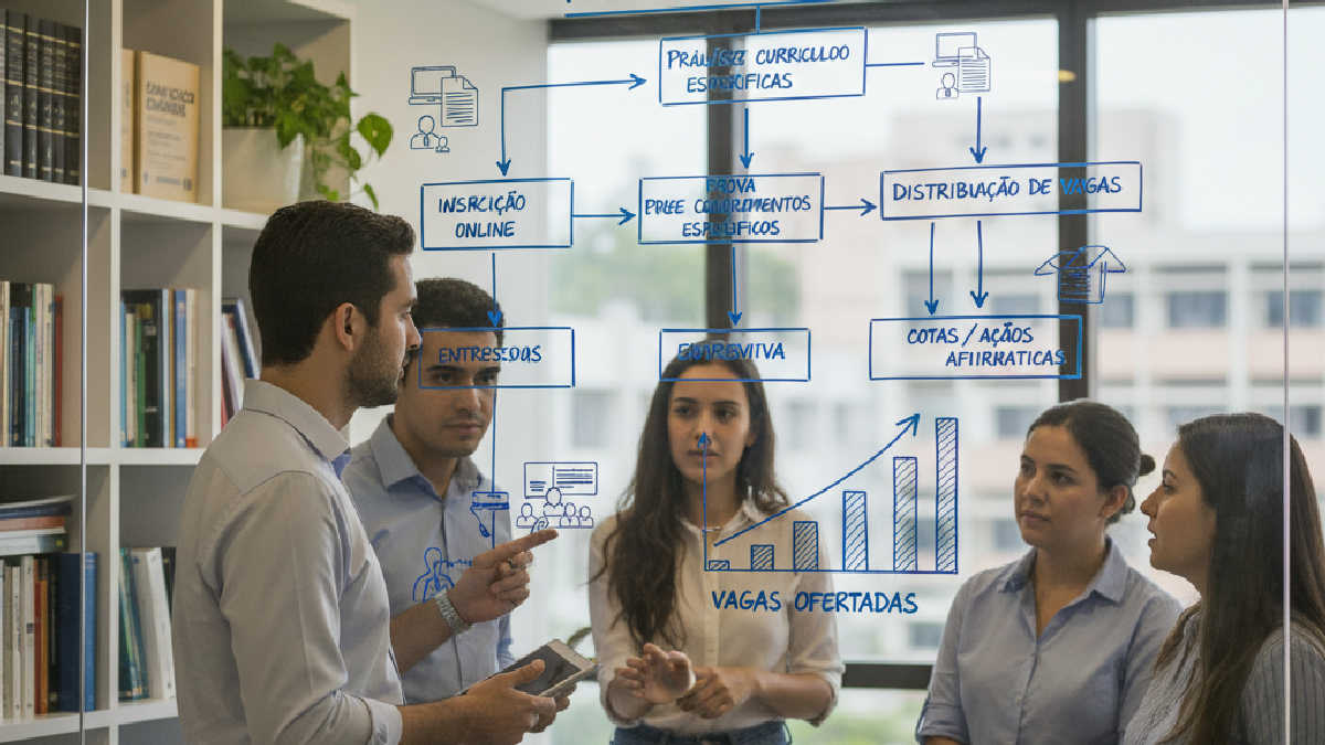 desenvolvimento profissional - Estrutura do Processo Seletivo e Distribuição de Vagas desenvolvimento profissional - Estrutura do Processo Seletivo e Distribuição de Vagas
